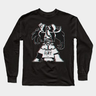 Hakos Baelz Hololive English Glitched Long Sleeve T-Shirt